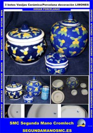 3-BOTES-VASIJAS-CERAMICA-LIMONES