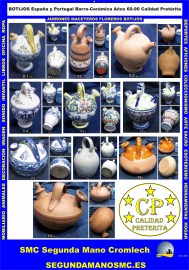 BOTIJOS-ESPANA-PORTUGAL-BARRO-CERAMICA