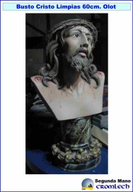 Busto-Cristo-Limpias-60cm-Olot