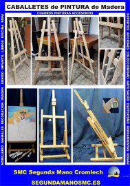 CABALLETES-DE-PINTURA-DE-MADERA