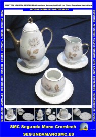 CAFETERA-LECHERA-AZUCARERA-PORCELANA