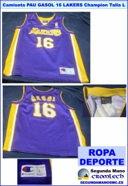 CAMISETA-PAU-GASOL-16-LAKERS-CHAMPION-TALLA-L