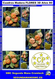 CUADRO-MADERA-FLORES-3D-ANOS-80