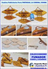 CUADROS-PUBLICITARIOS-PUROS-PARTAGAS-LA-CORONA-COHIBA