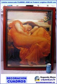 LAMINA-ENMARCADA-FLAMING-JUNE-FREDERIC-LEIGHTON-85X69CMS