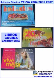 LIBROS-COCINA-TELVA-2004-2005-2007