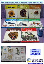 LIBROS-DE-LA-COLECCION-LA-VIDA-DE-INTRODUCCION-A-LA-NATURALEZA-ESPASA-CALPE-1988-89