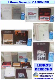 LIBROS-DERECHO-CANONICO