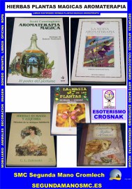 LIBROS-HIERBAS-PLANTAS-MAGICAS-AROMATERAPIA