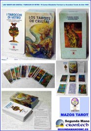 LOS-TAROTS-DE-CRISTAL-I-TAROCCHI-DI-VETRO-78-CARTAS-ELISABETTA-TREVISAN-LO-SCARABEO-TAROTS-DE-ARTE-1995