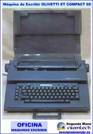 MAQUINA-DE-ESCRIBIR-OLIVETTI-ET-COMPACT-60