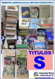 NARRATIVA-Y-NOVELAS-ANTERIORES-ANO-1990-TITULOS-LETRA-S