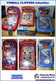 PINBALL-FLIPPERS-INFANTILES