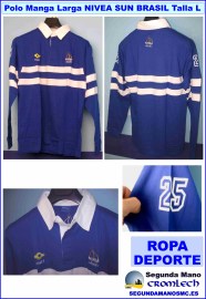 POLO-MANGA-LARGA-NIVEA-SUN-BRASIL-TALLA-L