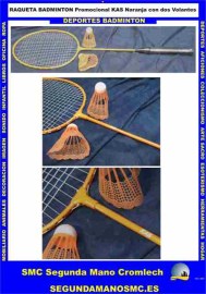 RAQUETA-BADMINTON-KAS-NARANJA