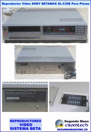 REPRODUCTOR-VIDEO-BETAMAX-SL-C30E