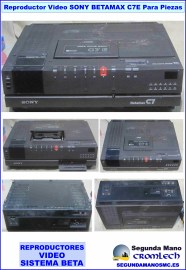 REPRODUCTOR-VIDEO-SONY-BETAMAX-C7E