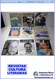 REVISTAS-LITERARIAS-EL-UROGALLO-CUADERNOS-DE-PEDAGOGIA-CLIJ-LEER