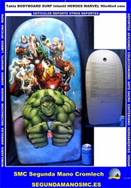 TABLA-BODYBOARD-SURF-INFANTIL-HEROES-MARVEL