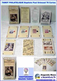 TAROT-PHILATELIQUE-BAPTISTE-PAUL-GRIMAUD-78-CARTAS