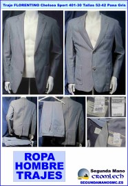 TRAJE-FLORENTINO-CHELSEA-SPORT-401-30-TALLAS-52-42-PANA-GRIS