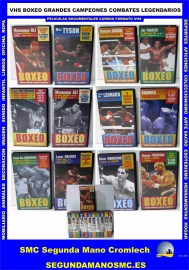 VHS-BOXEO-GRANDES-CAMPEONES-COMBATES-LEGENDARIOS
