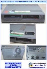 VIDEO-BETA-SONY-BETAMAX-SLT20-SLC30E