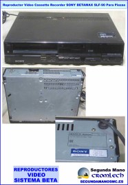 VIDEO-REPRODUCTOR-SONY-BETAMAX-SLF90