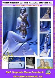 VIRGEN-MODERNA-CON-NINO-31X26X12CMS