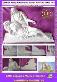 VIRGEN-PIEDAD-MARMOLINA-BLANCA-PLAFON-53X37X7CMS
