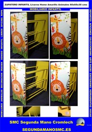 ZAPATERO-INFANTIL-AMARILLO-ANIMALES-LIVARNO